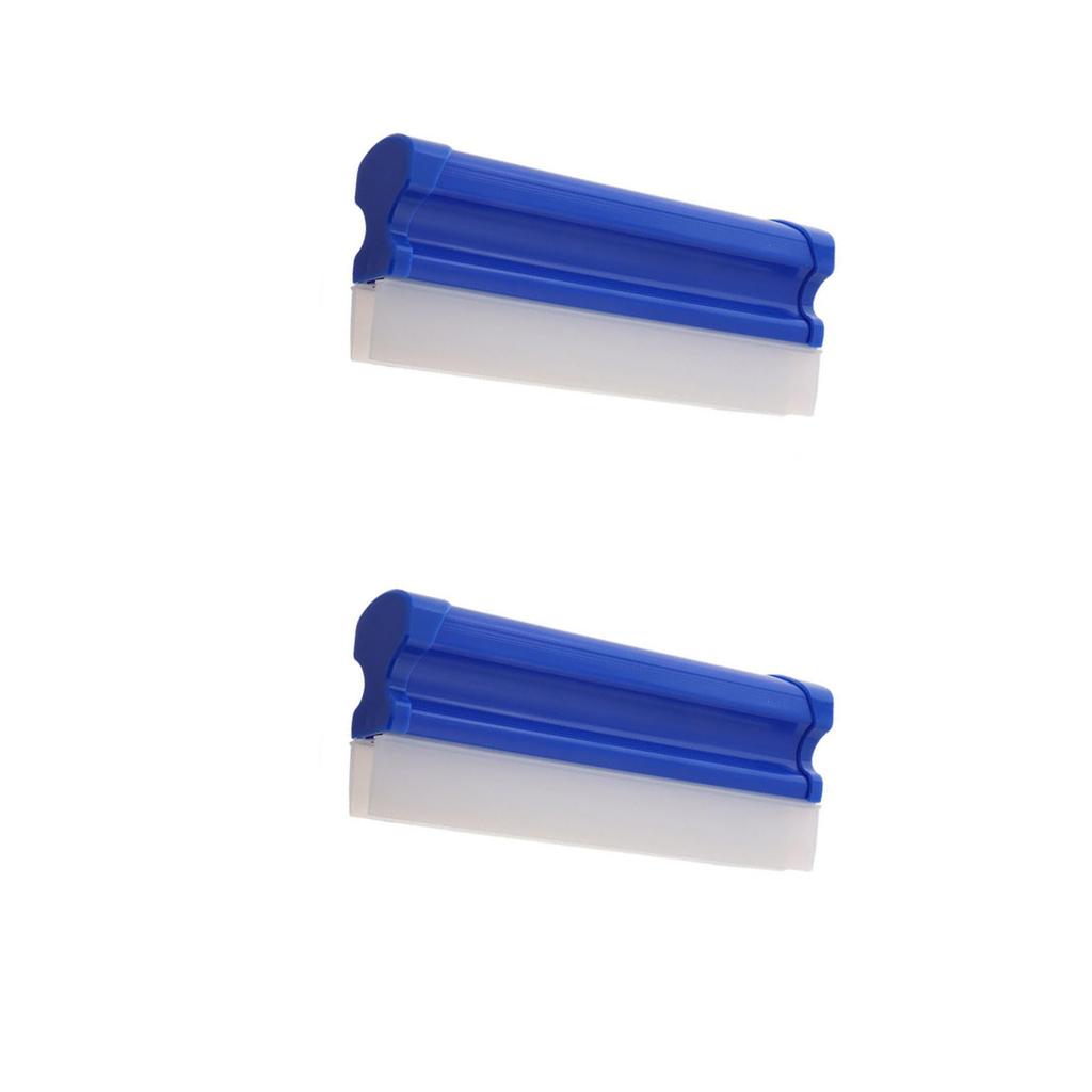 2pcs Water Scraper Tool Anti Scratch Silicone Car Window Cleaners Flexible Water Blade Scrapers For Clear View