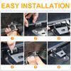 Car Led Light Bar Steel Bracket Light Holder Light Mounting Bracket Carbon Steel For Land Rover Defender 2004-2018 Accessories