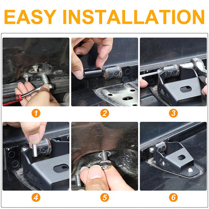 Car Led Light Bar Steel Bracket Light Holder Light Mounting Bracket Carbon Steel For Land Rover Defender 2004-2018 Accessories