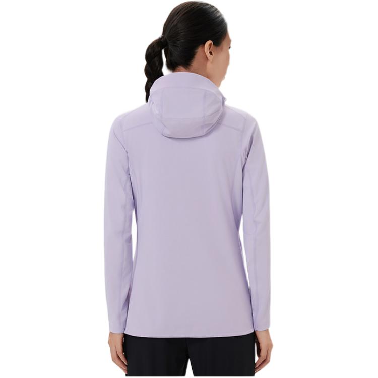 Kolon Sport Outdoor Casual Balaclava Hooded Seamless T-Shirt Women tops LKRT5WNK66