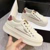 Women's Shoes Autumn New Muffin Platform White Shoes Casual Board Shoes Women's Versatile Flat-bottomed Cake