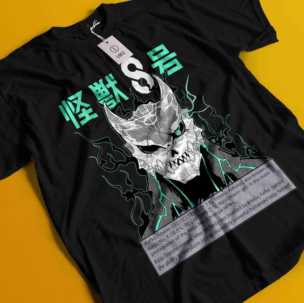 

Футболка Kaiju No 8 Футболка Кафка Хибино Футболка Мина Аширо Футболка Ген Наруми Футболка Соширо S