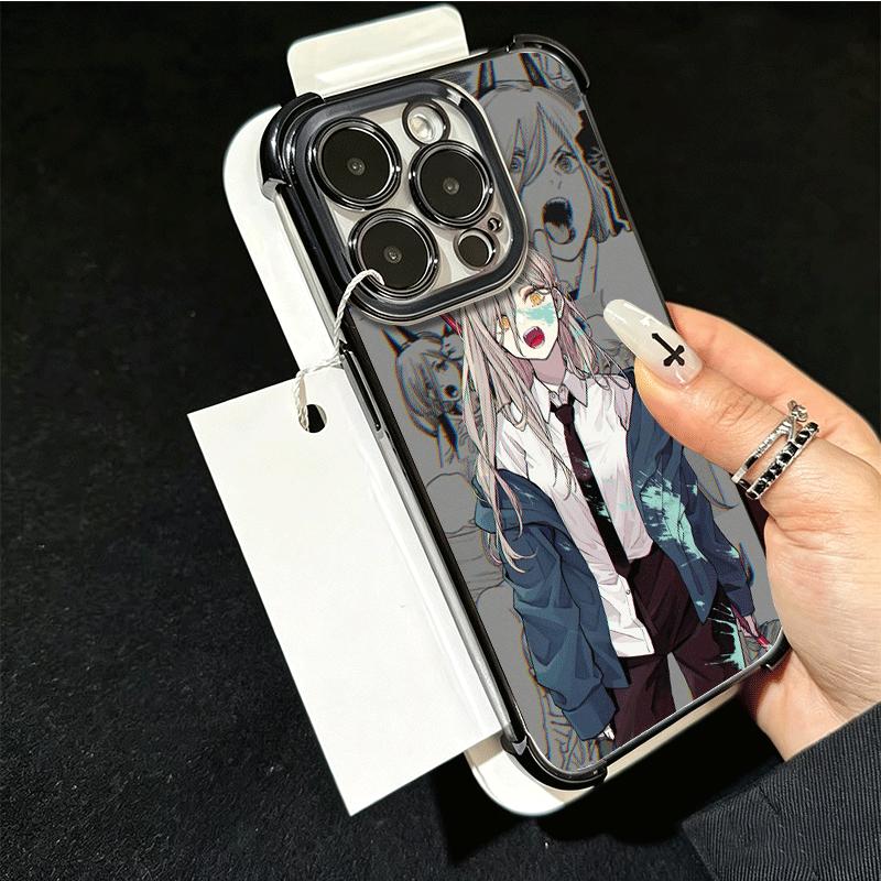 Anime Character Power CSM Soft Phone Case For Xiaomi Poco X7 X8 Pro Max X6 X5 X3 F8 Ultra F7 M8 M7 M5S Redmi 15C 15A 15 14C 13C