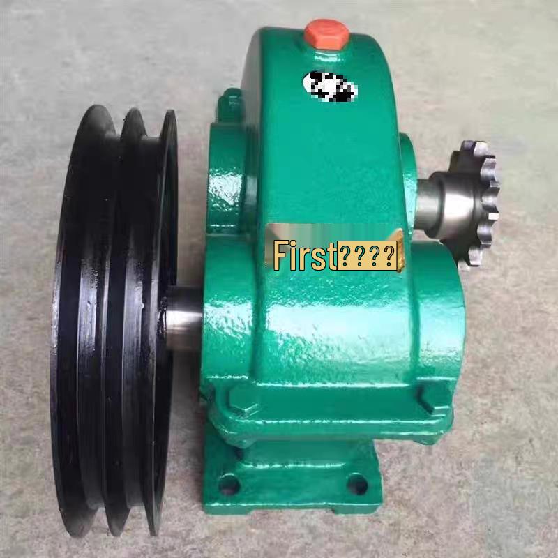 JZM Concrete Small Round Tank Drum Mixer - Variable Speed Gear Reducer and Accessories