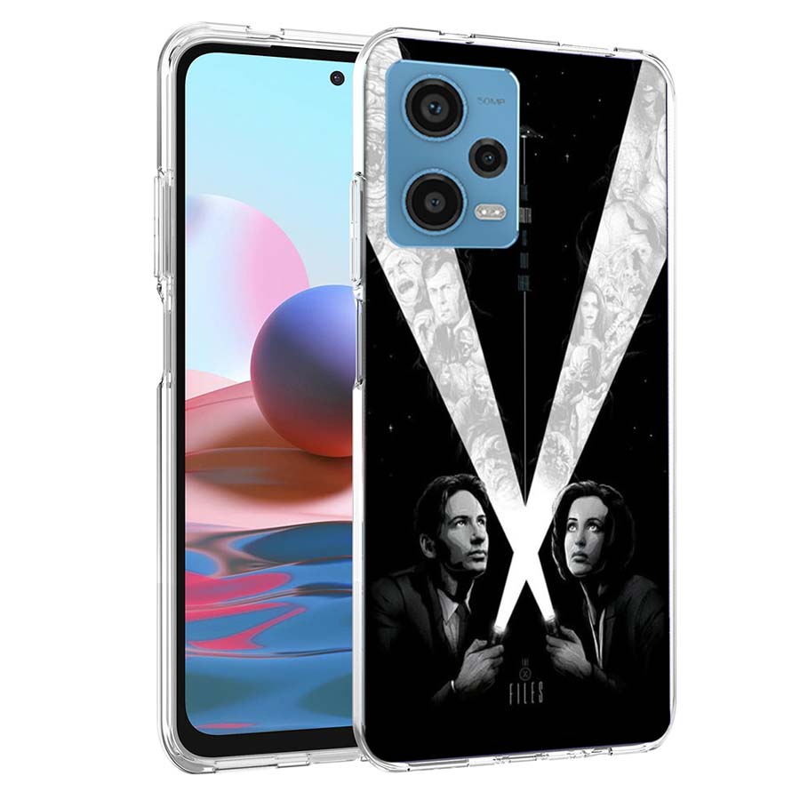 Custodia per Telefono The X Files I Want to Believe Per Redmi Note 13 12 14 15 Pro Plus 13R 11 11T 11E 11S 10 Pro 10S 9 9S Cover Cellulare Trasparente