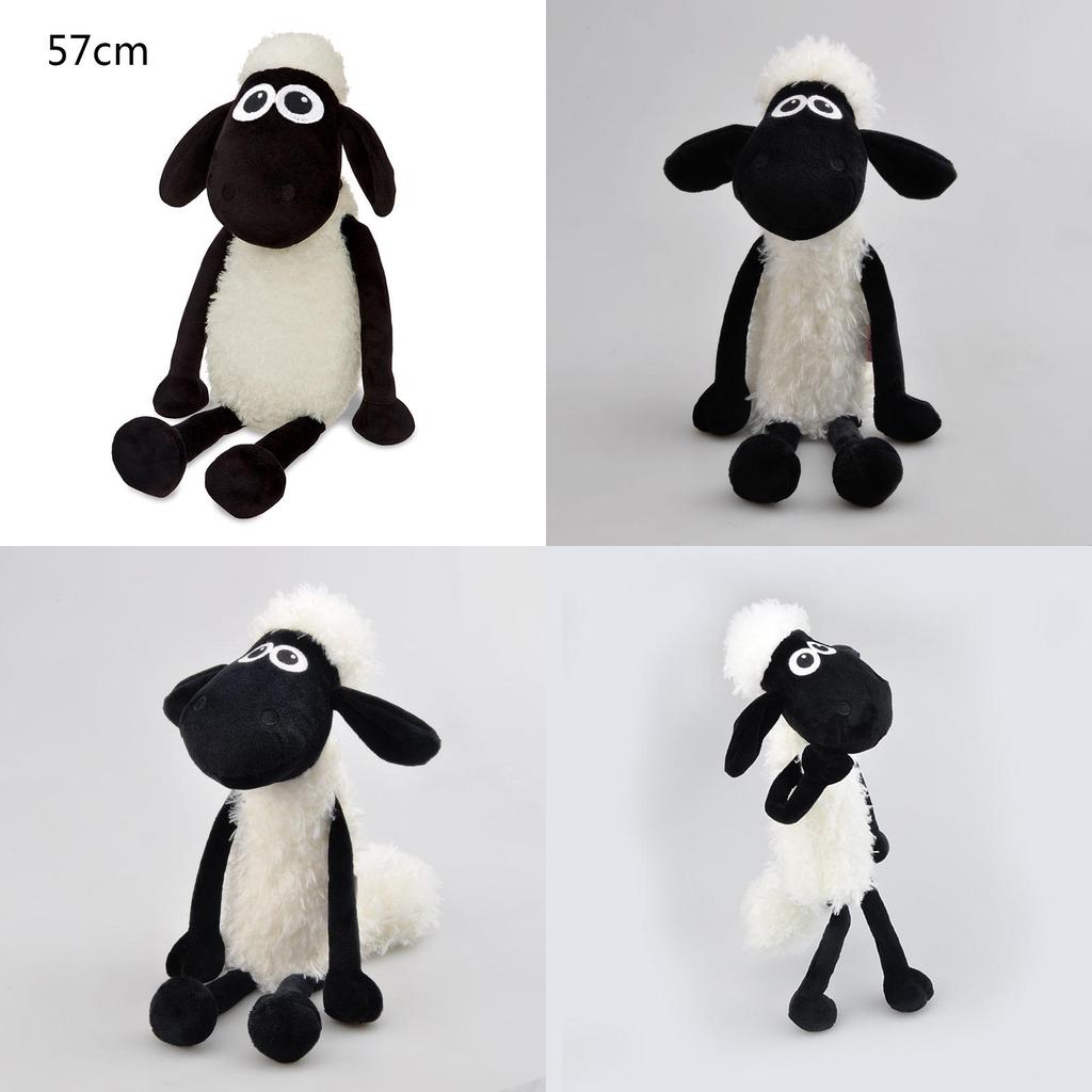 Adorable Cartoon Shaun The Sheep Plush Cuddly Soft Stuffed Toy Ideal For Kids