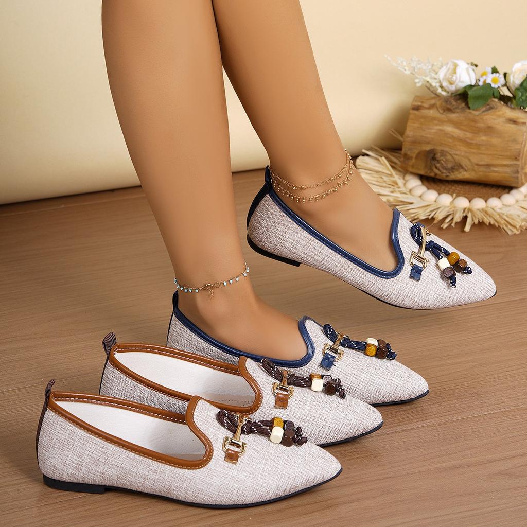 Fashion Spring Women Flats Lightweight Soft Soled Flat Shoes Women 2025 New Outdoor Breathable Loafers Casual Comfortable Sneakers Women