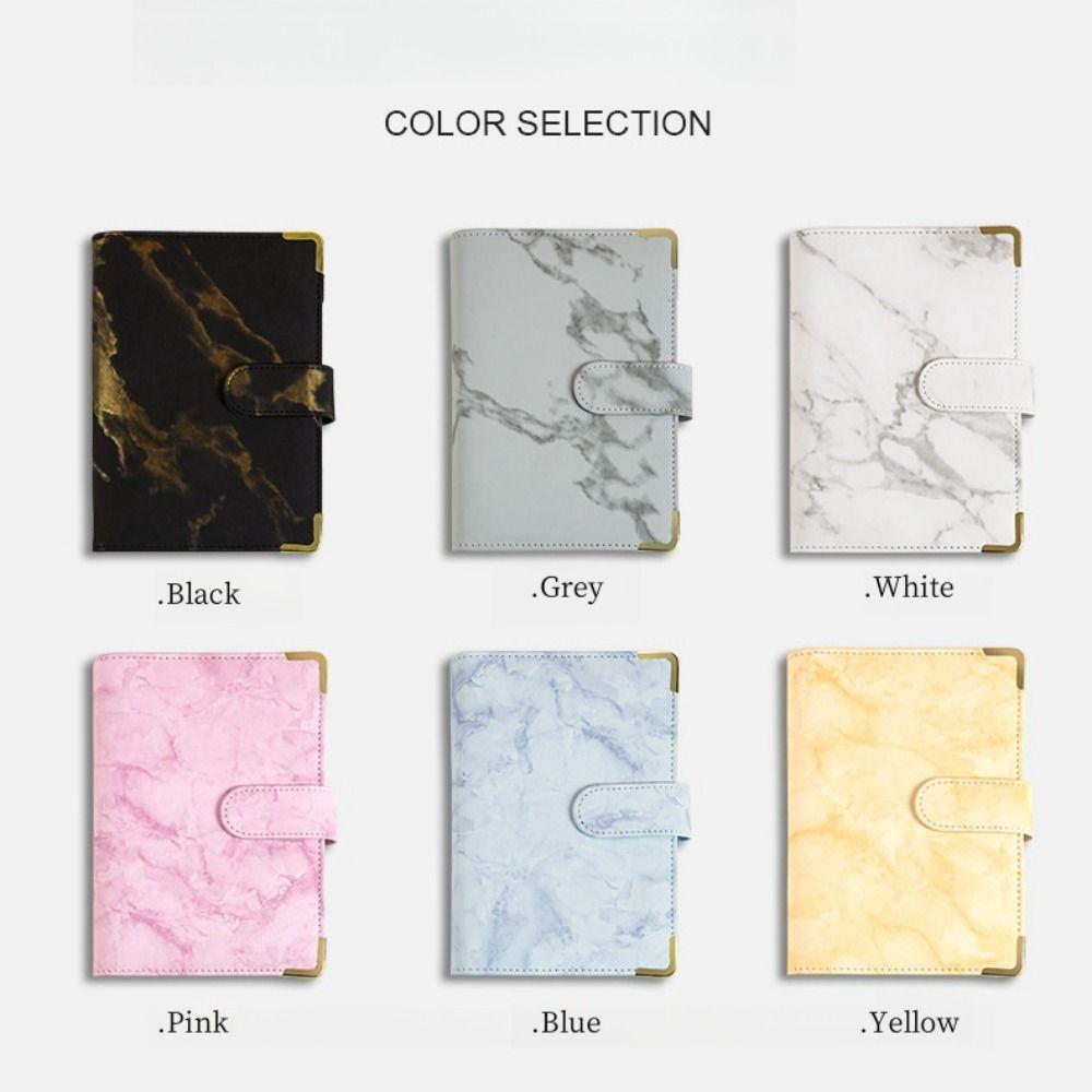 Card Holder Savings Challenges Book Marbling Cash Budget Book Money Saving Notebook  Student