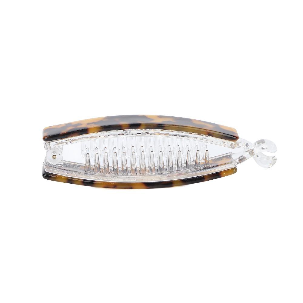 Strong Claws Hair Claw Tortoiseshell Nonslip Hair Clip Volumizing Hair Banana Clip  For Women