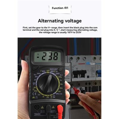 Měřicí přístroje pro elektrotechniku – Multimetry