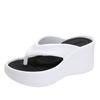Super Thick Bottom Heightening Women's Summer Corner Dragging Thick Bottom Slippers Flip-flops Can Be Worn Outside