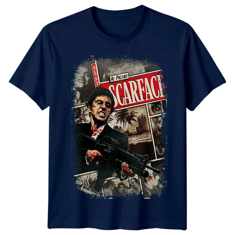 Scarface () Movie Poster Inspired Tshirt Retro Film Tee Unisex Fans Gift