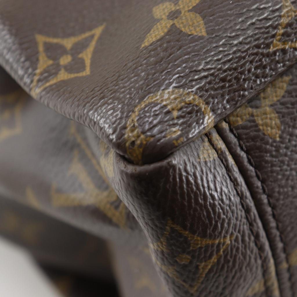 Louis Vuitton Pallas Handbag M41633 2WAYShoulder Brown Monogram Canvas Women Used