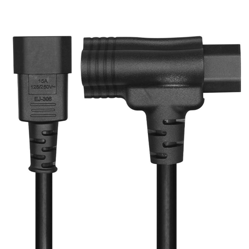 C14 To C13 5-15R Splitter Power Cord Extension Cable IEC 320 C14 Male To 5-15R Female Splitter Adapter Cable Cord