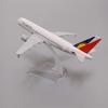 Decorate Airplane 16cm for Philippines Air Aeroplane Model Airbus A320 Airplane Metal Alloy Diecast Airplane for Collection Gift