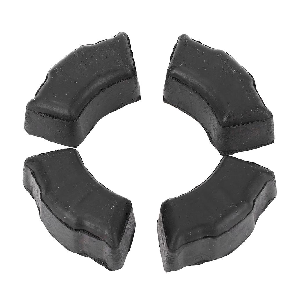 4 Pcs Motorcycle Rear Shock Absorber Cushion Set Rubber Reduce Vibration for C70 S90 CL90 CT90 S65