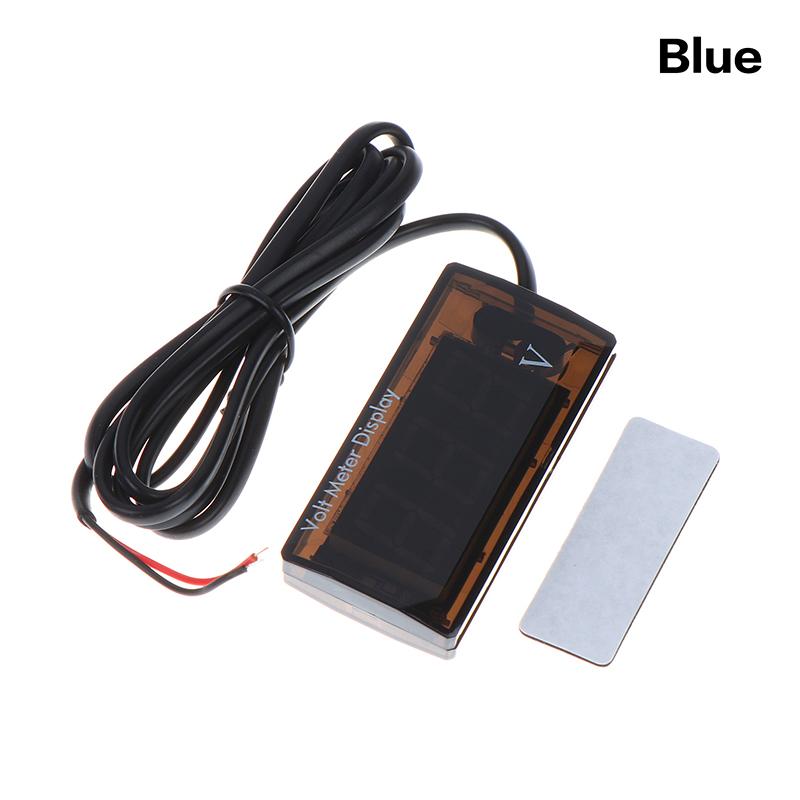 

Dc10-150V Motorcycle Digital Voltmeter Universal Volt Meter Waterproof Lcd Digital Display Voltage Tester With Bracket