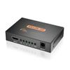 HD Multimedia Interface Splitter 1 Input 4 Output 5V 1A 4K Audio Video Splitter for TV DVD Players