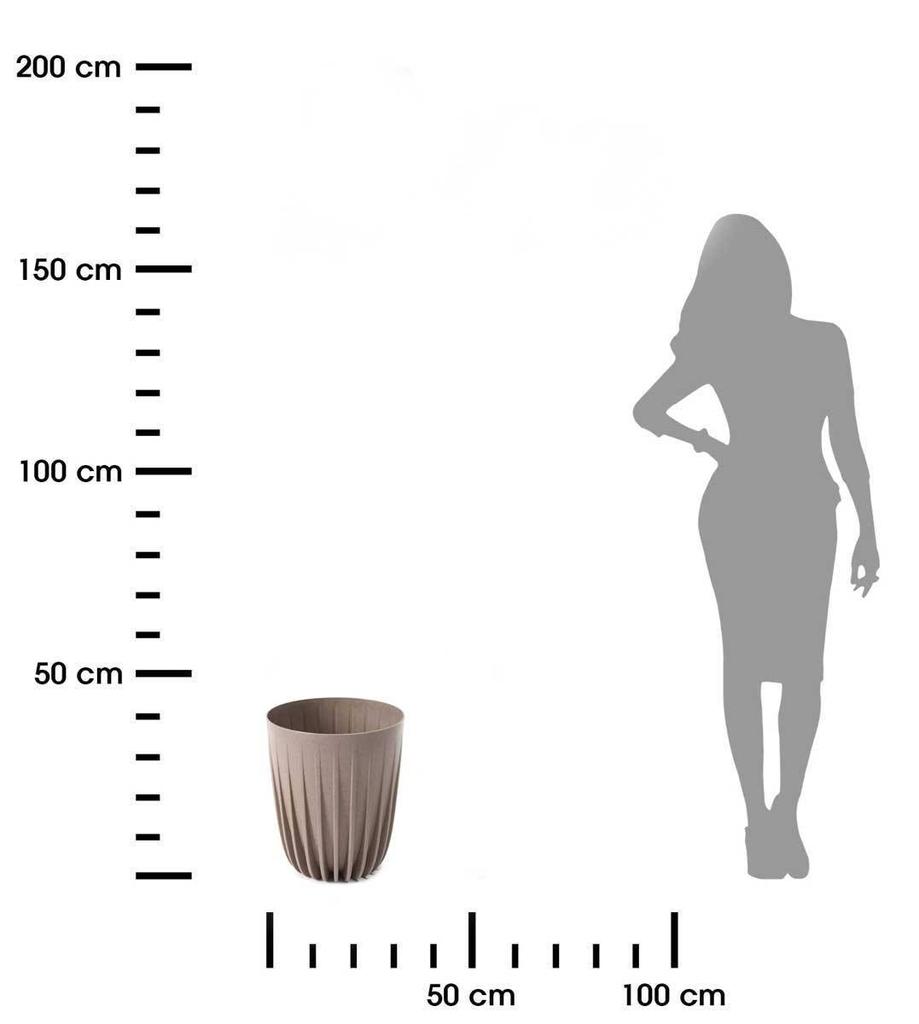 Donica Stripped Eco Coffee Latte 30Xh36
