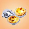 10 Pieces Mini Baking Pans Molds Small Baking Molds Aluminum Alloy Material