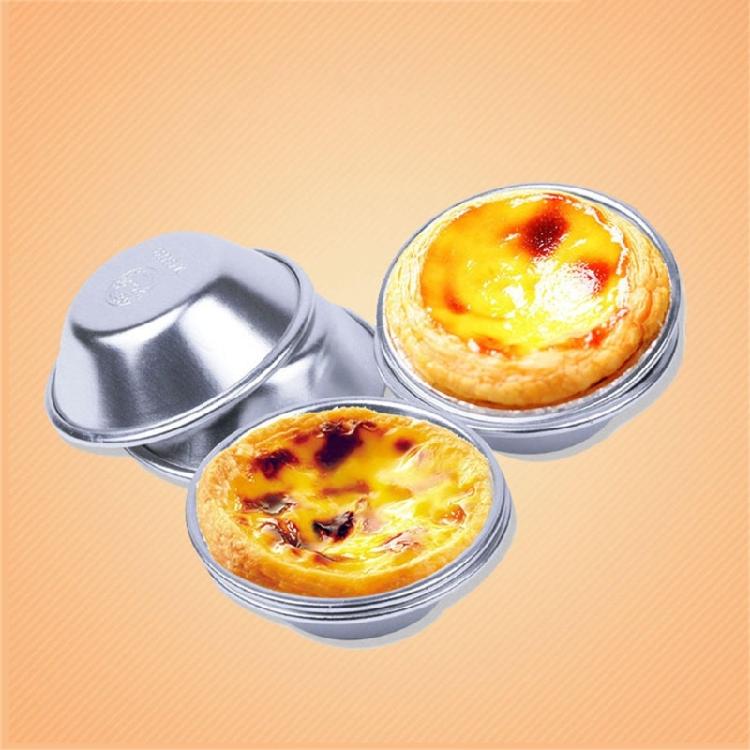 10 Pieces Mini Baking Pans Molds Small Baking Molds Aluminum Alloy Material