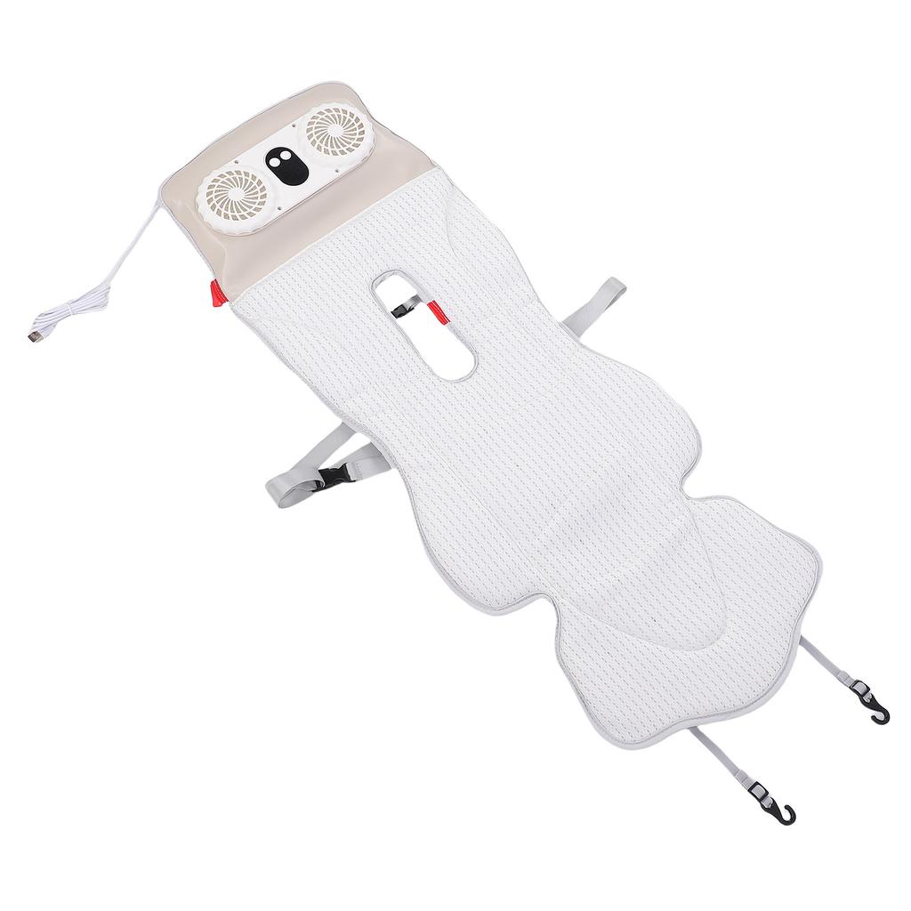 Baby Stroller Cooling Pad with 2 Fans USB Powered Stroller Cooling Cushion Liner Digital Display