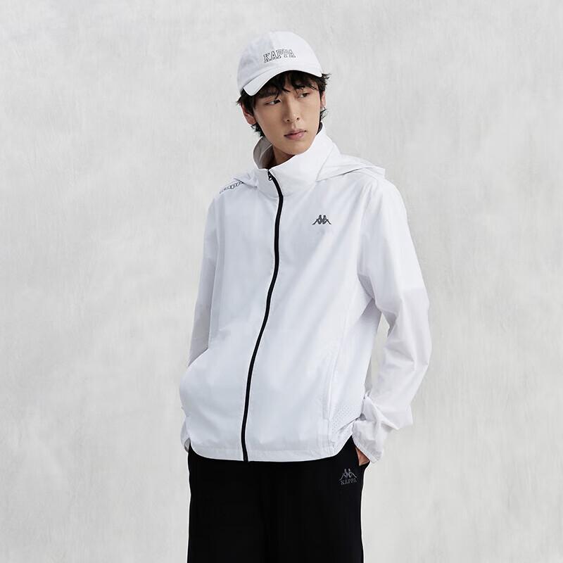 Kappa Men s Hooded Windbreaker Sun Protection Jacket L