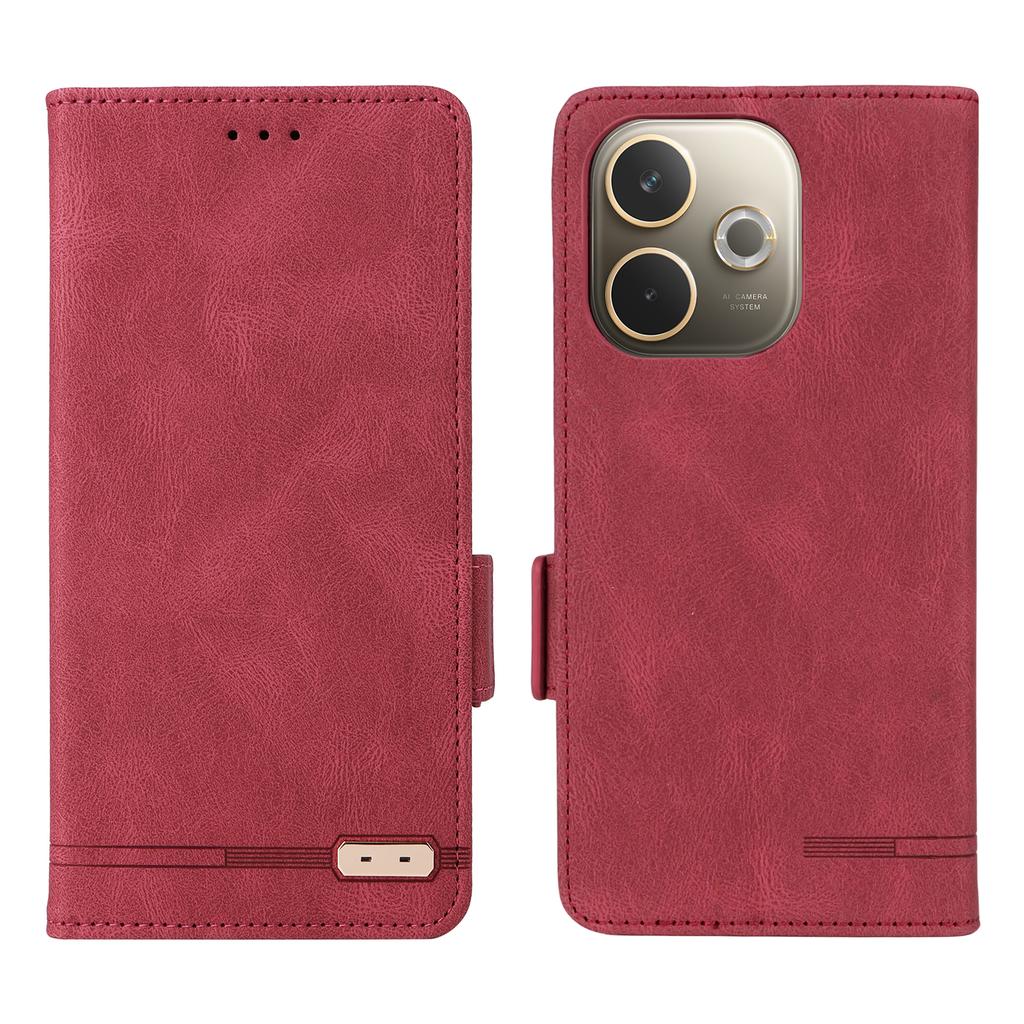 For Oppo A5 Pro 5G/4G Etui Lommebok i lær Flip-deksel med maskinvaredekor