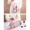 Easy Visibility Large Capacity Toiletries Bag Transparent Storage