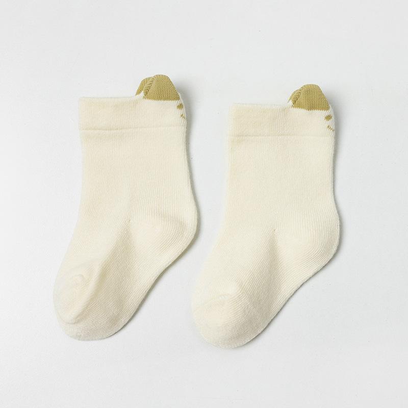 Infant Baby Socks for Girl Boy Cotton Solid Soft Breathable Cute Accessories Unisex Newborn Boneless Short Socks