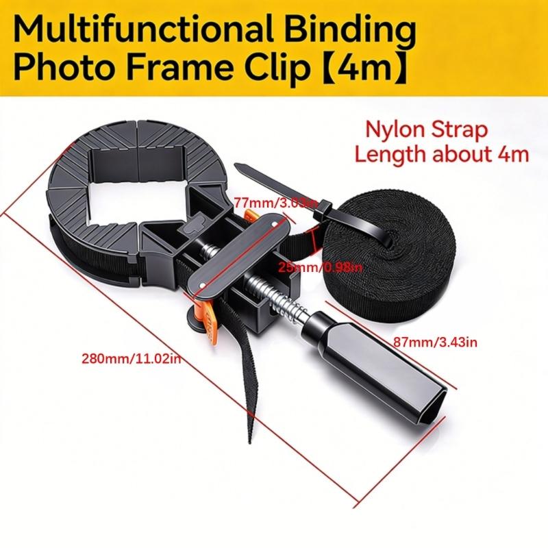 Adjustable 90 Degree Right Angles Frame Clip Universals Pictures Frame Holder for Wall Art Display Canvas Paintings