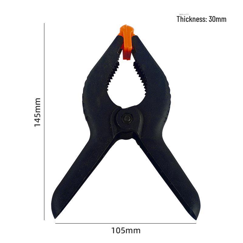 Yunbei Nylon A-Clamp: Strong Spring Woodworking & Photography Background Clamp (2/3/4/6/9-inch)