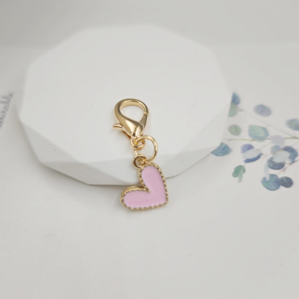 20pcs Elegant Love Pendants Colorful Beaded Bag Pendant Funny Shoe Accessories Pendant  Party