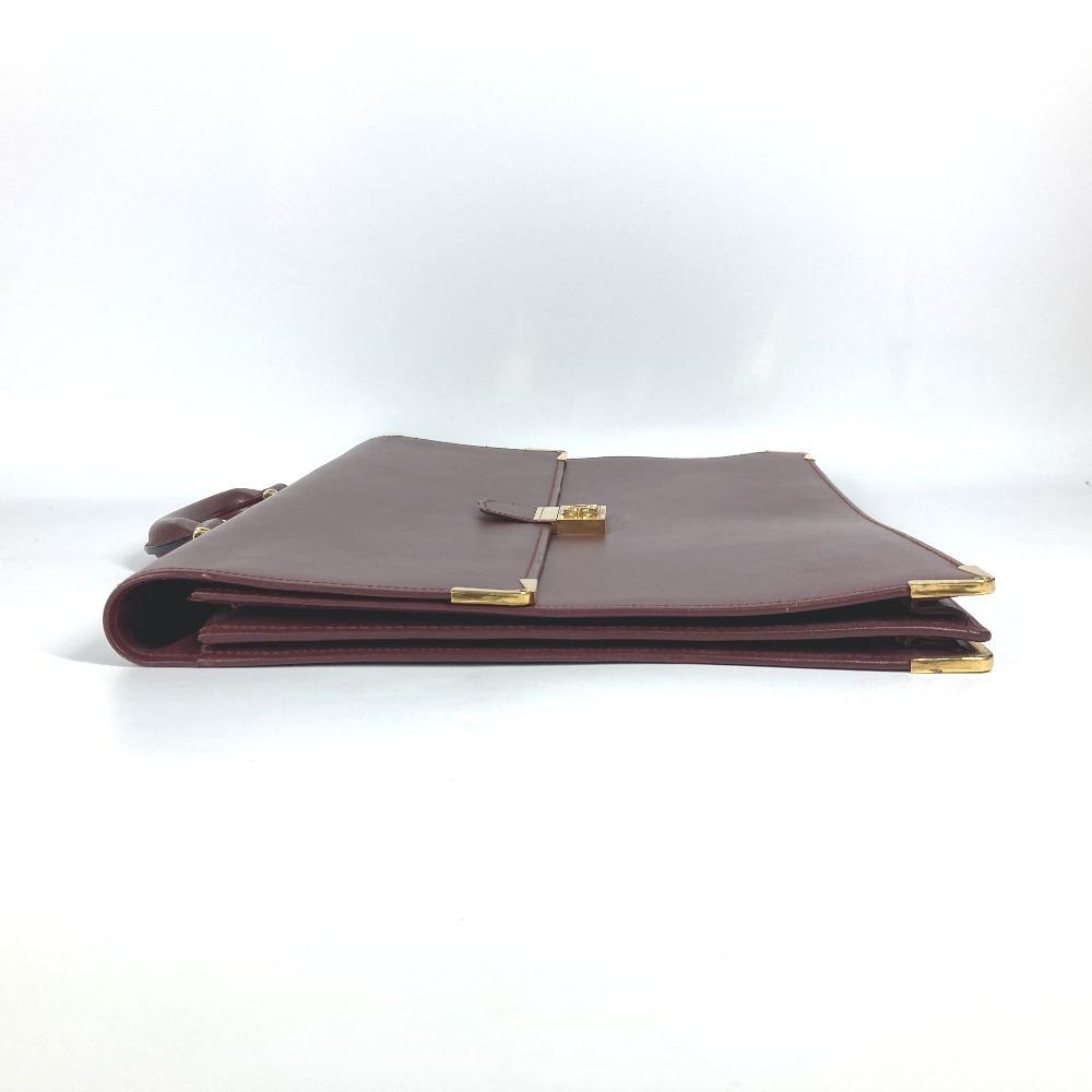 CARTIER vintage logo Tote Bag, Hand Bag, Document Bag Business bag