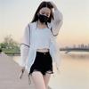 Sunscreen Clothes for Women in Summer 2025 Hooded Exterior Lightweight Outdoor Breathable Versatile Sunscreen Jacket Cardigan