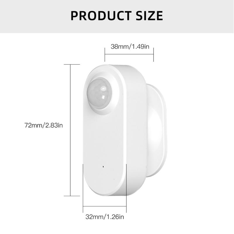 Intelligents Human Presences Sensors Battery Power Portable Accessory for Enhances Home and Office Supplies Security