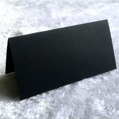 10pcs Vintage Wedding Place Cards Blank Folded Name Seat Card Kraft Paper Elegant Tent Cards Anniversary Celebration