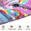 Unicorn Print Flannel Blanket, High Quality Comfortable for All Seasons, Home Decor, Warmth and Comfort, Perfect for Christmas Gifts