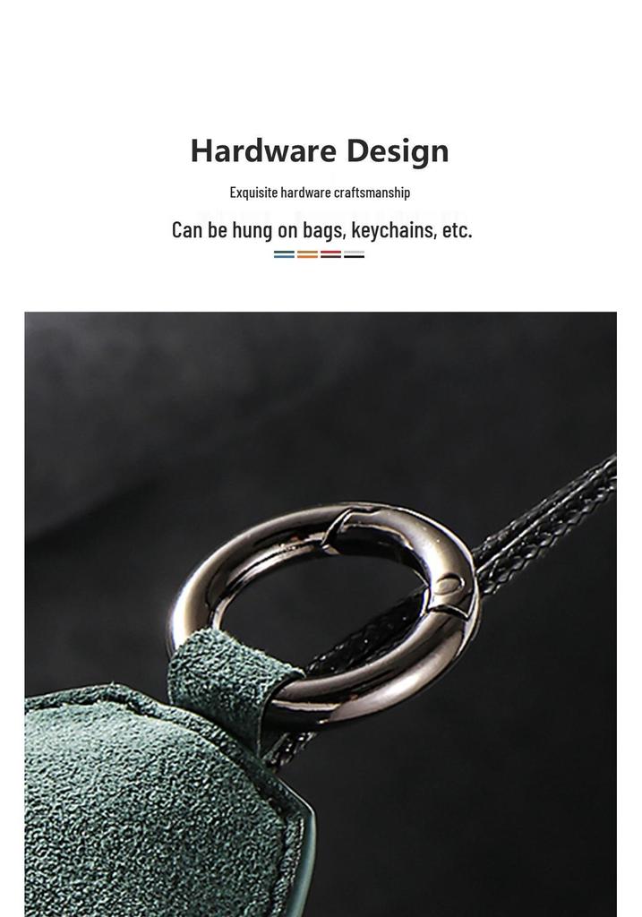 Universal Alcantara Car Key Bag for Men & Women, Compatible with Bentley, Hongqi, Lincoln – Fashionable Pull-Out Keychain.