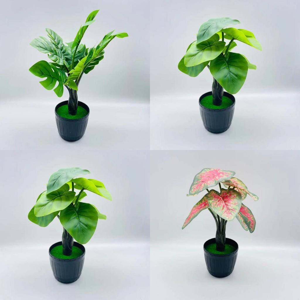 Artificial Indoor Plant Pot With Durable Material For Office Or Home Decor