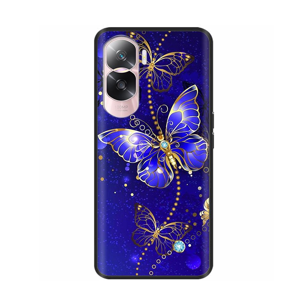 Carcasă pentru Honor 90 Lite 5G Carcasă pentru Honor 90 Smart Floare Silicon Lichid Moale Carcasă Telefon Pentru Honor 90 Pro Carcase Honor90 Husa 90Lite