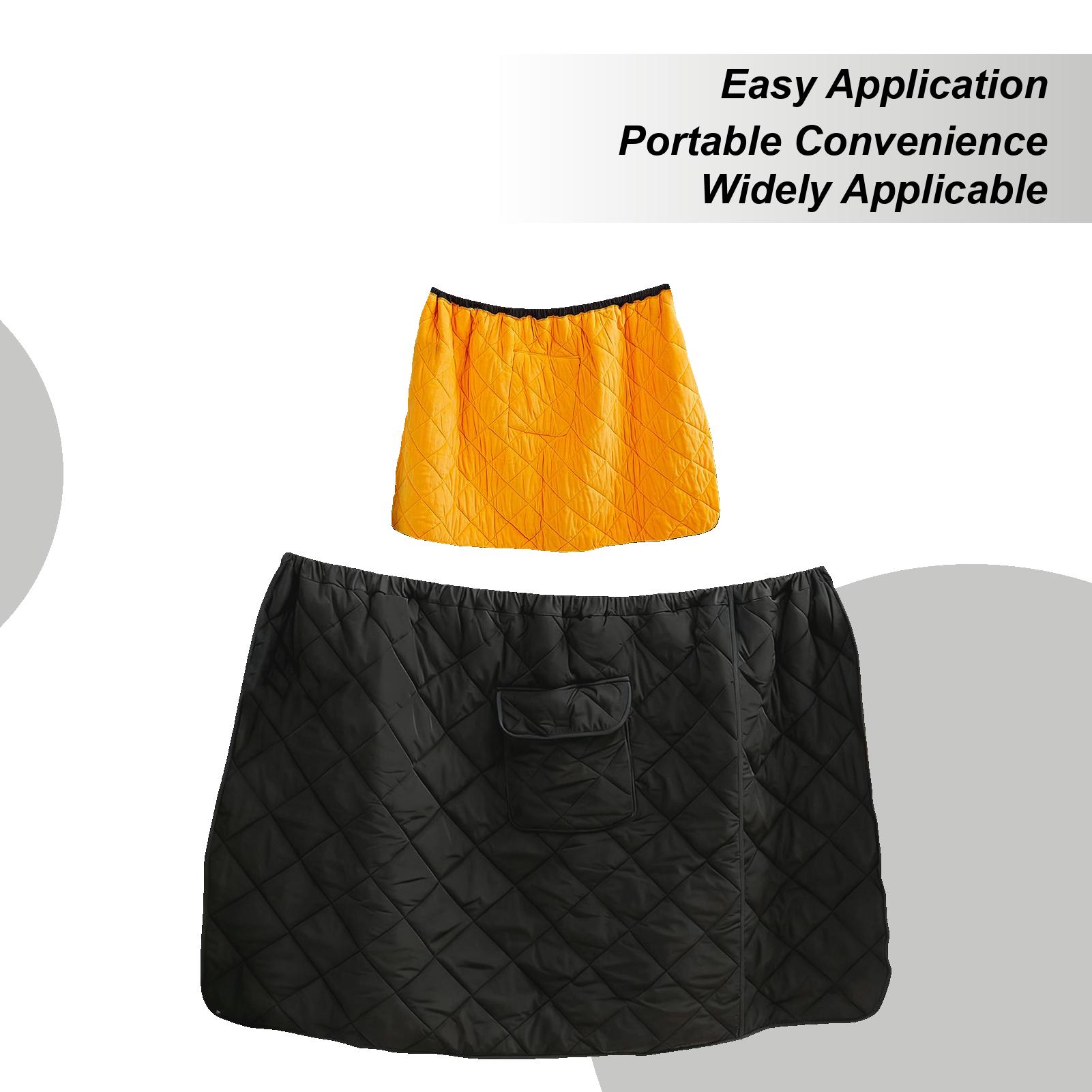 

Motorcycle Leg Apron Cover Waterproof Scooter Leg Protector Thickened Velvet Quilt Plush Lining Motorcycle Warm Leg Cover China Mainland