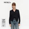 MO&Co. C+ Series Merino Wool V-Neck Cardigan