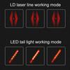 USB Bike Rear Light 5 LED Bicycle Taillight 3 Modes Cycling Light Safety Warning Bike Back Light Rechargeable Bicycle Taillight