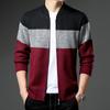 Autumn Thickened Long Sleeve Stand Collar Knitted Cardigan