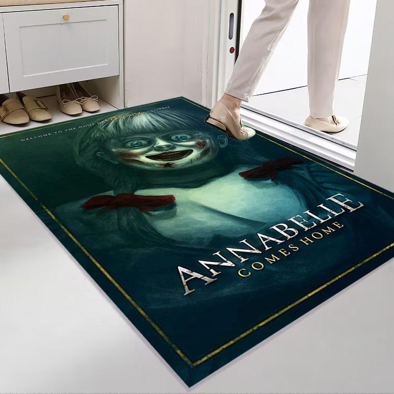 Darkness Unleashed: Annabelle's Creation carpet floor mats Doormat Room Dormitory decoration Bathroom mat