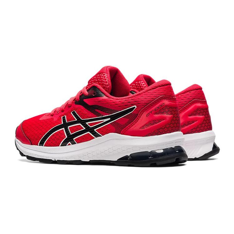 New Asics GT 1000 10 GS 'Electric Red Black' 1014A189-601