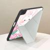 Pink Rabbit Holder Cover Tablet Case For iPad Pro 2025 Pro 11th 10th 9th 8th 7th 12.9inch Mini 6 7 Air 4 5 M3 M2 1 2 M4 11inch