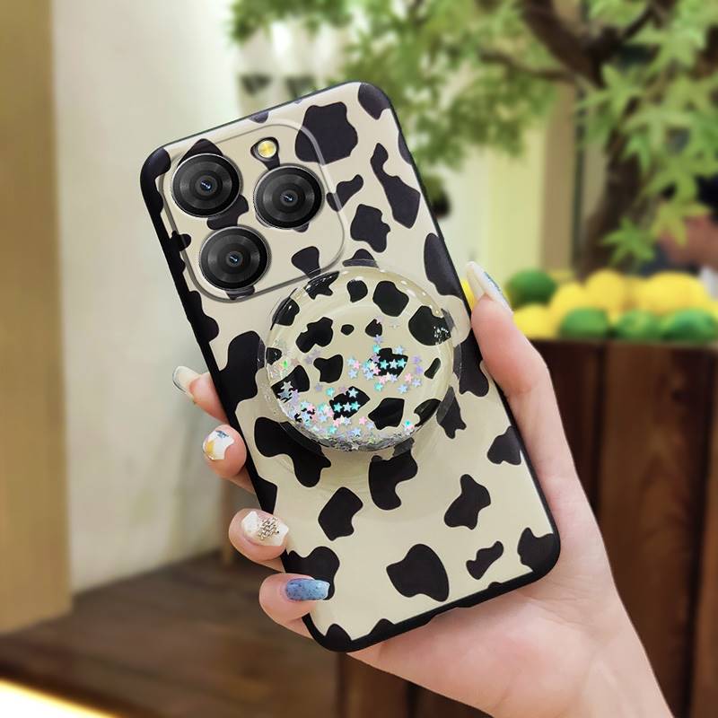 Anti-knock Simplicity Phone Case For Blackview Shark9 5G Durable Quicksand TPU Phone Lens Protection Cartoon Soft Case
