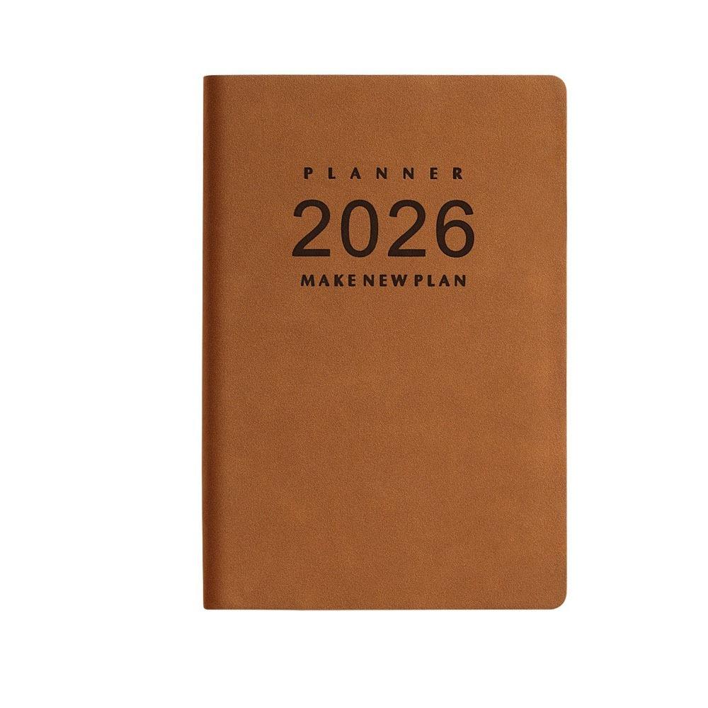 Wear-resistant A5 Daily Planner Notebook Task Priority Year Planner Notepad  Agenda Planning